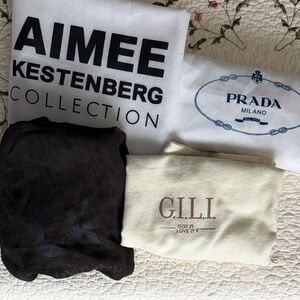 Lot of 4 name brand Dust Bags